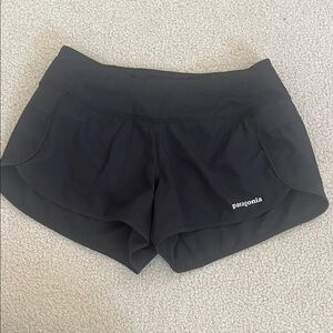Patagonia Women's Athletic Black Shorts